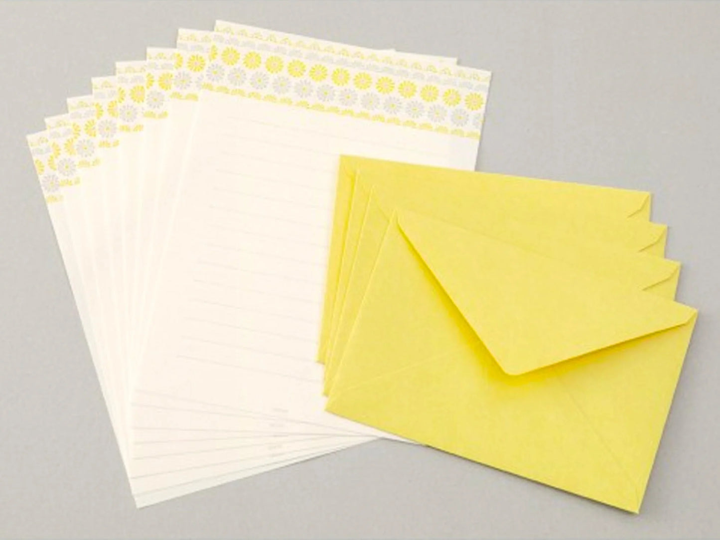 Midori Letter Set 477 Yellow