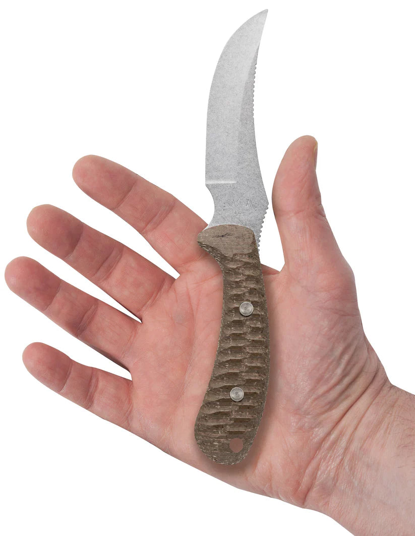 Case Knives Ridgeback Hunter Fixed Blade Knife w/ Leather Sheath