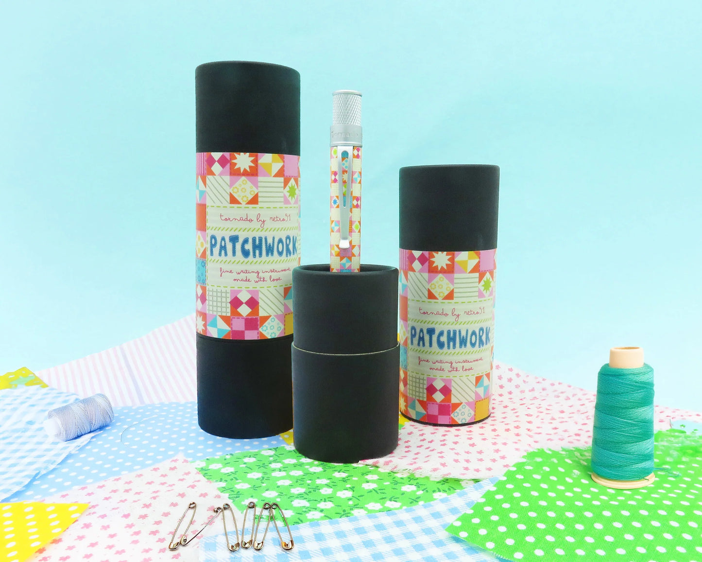 Retro 51 Tornado Vintage Metalsmith Patchwork Rollerball Pen