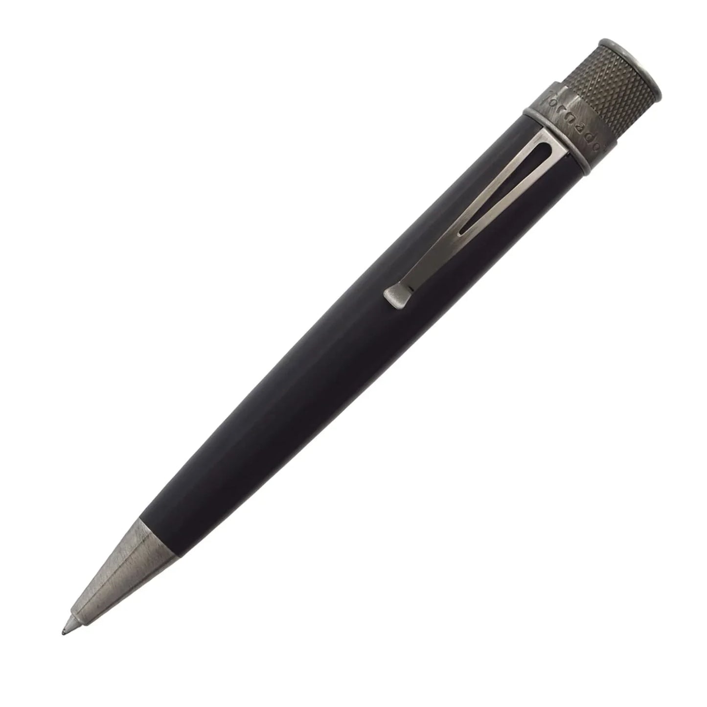Retro 51 Tornado Black Titanium Big Shot Rollerball Pen