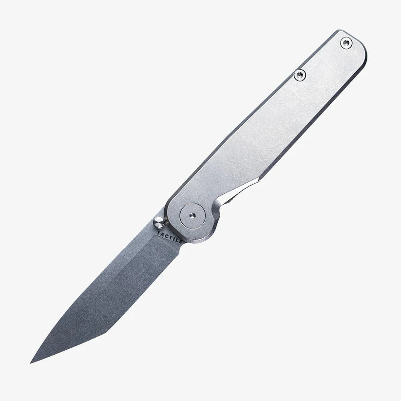Tactile Knife Co. Rockwall Thumbstud Tanto Linerlock Folding Knife