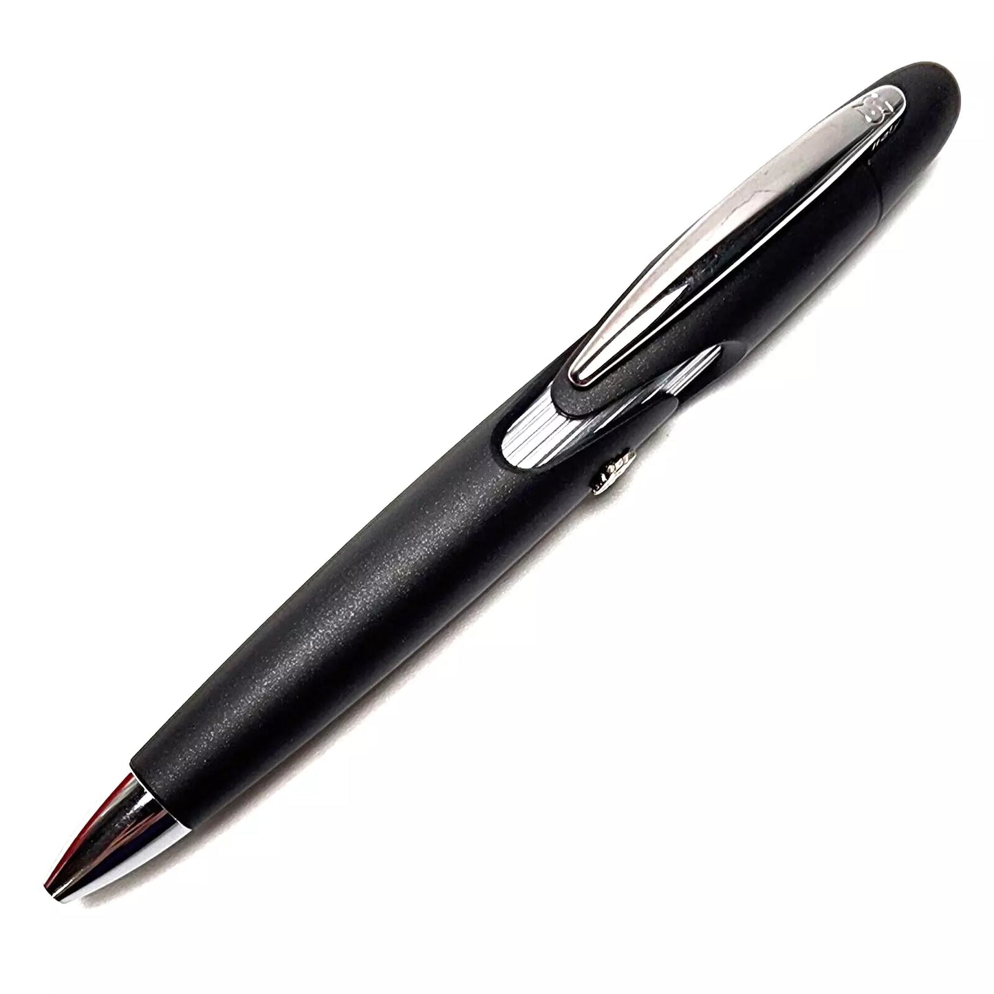 Stipula Speed Black and Silver Ballpoint Pen