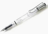 Lamy Vista Clear Fountain Pen Fine