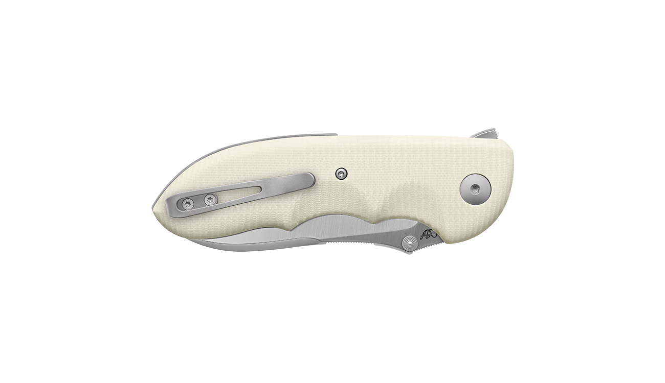 Viper Moon Ivory G10 Folding Knife