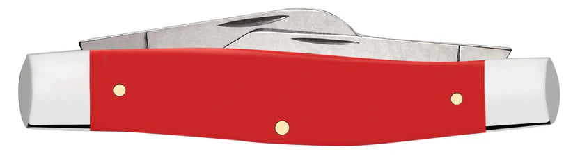 Case Knives American Workman Smooth Red Synthetic CS Large Stockman Folding Knife