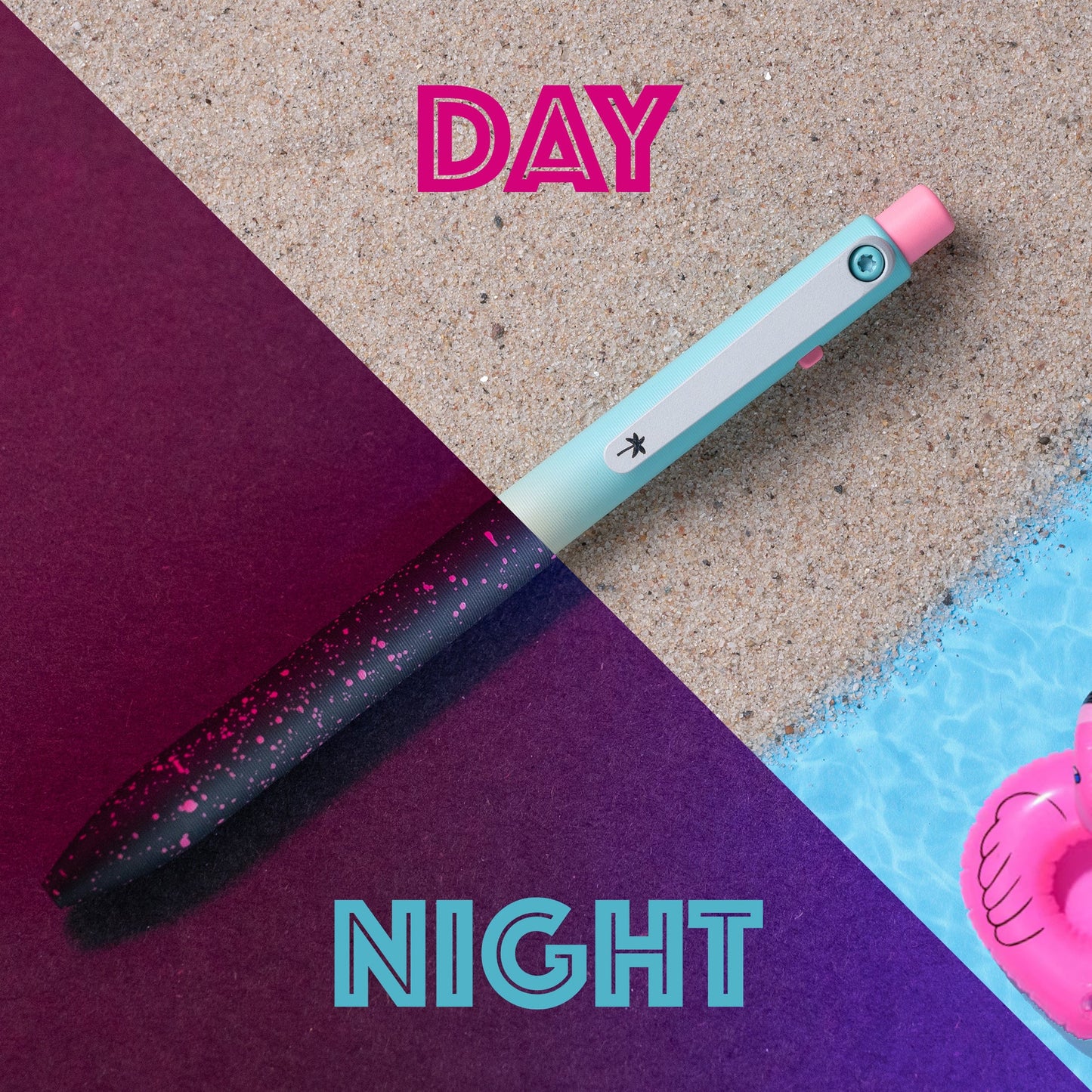 Tactile Turn Vice Day / Night Side Click Ballpoint Pen