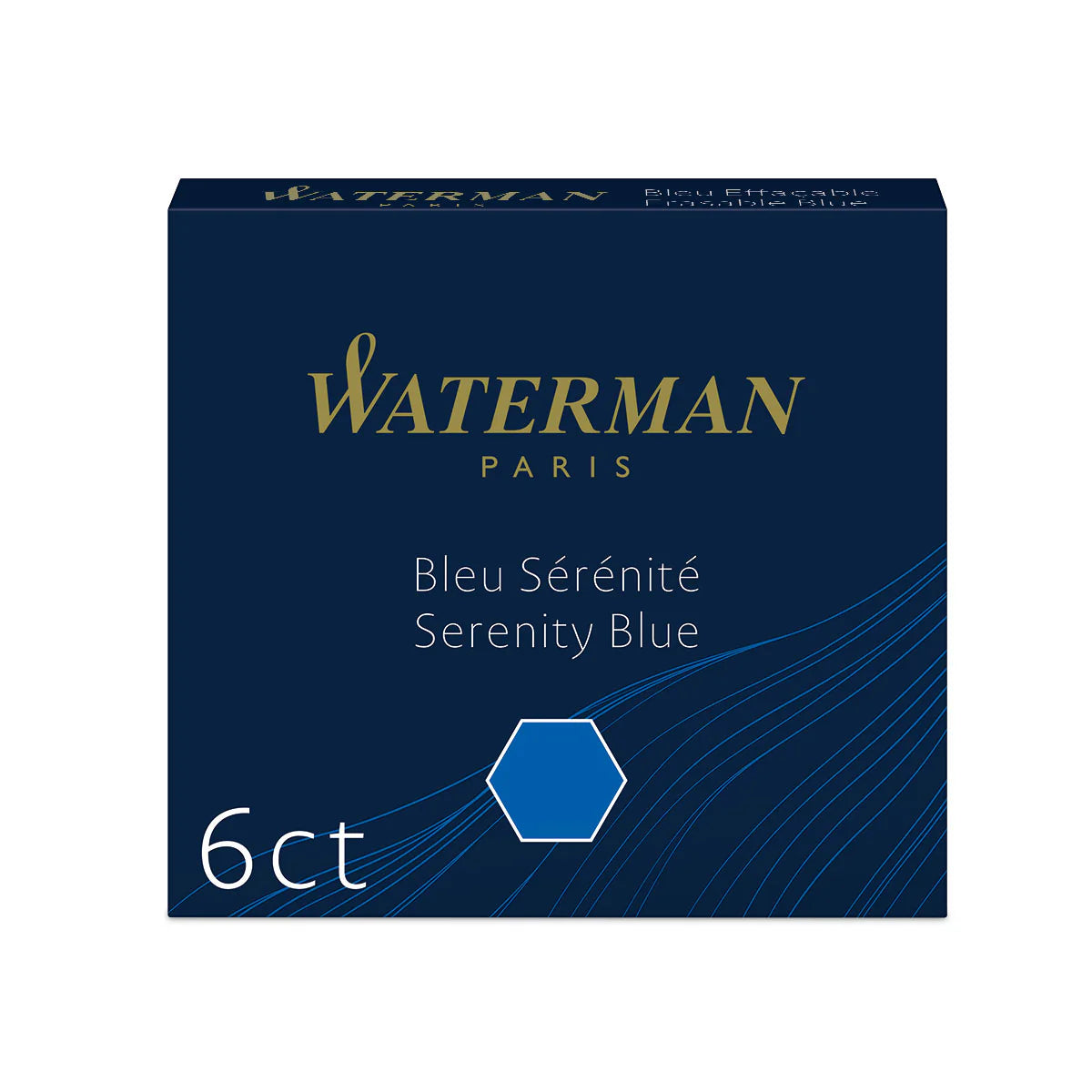 Waterman Mini Ink Cartridge 6ct