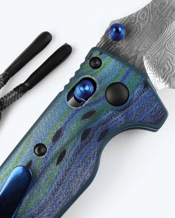 Benchmade Mini Adira G-Carta Drop Point Axis Lock Folding Knife