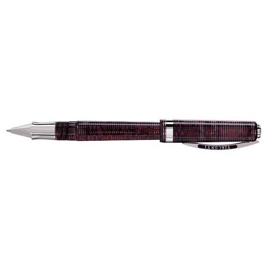 Visconti Wall Street Celluloid Red Rollerball Pen