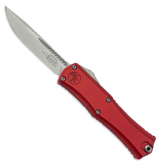 Microtech Hera II Mini S/E Red Stonewash Out the Front Knife