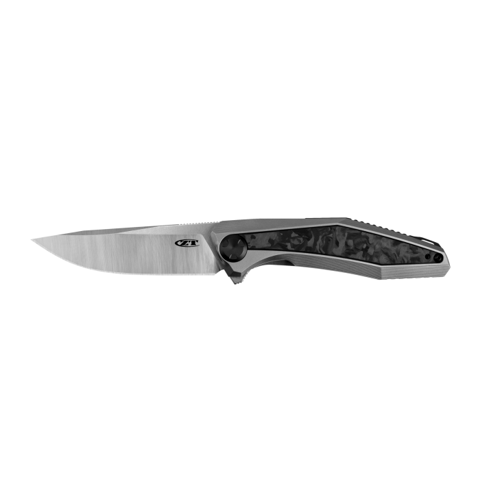 Zero Tolerance Sinkevich 0470 Marbled Carbon Fiber Inlay Folding Knife