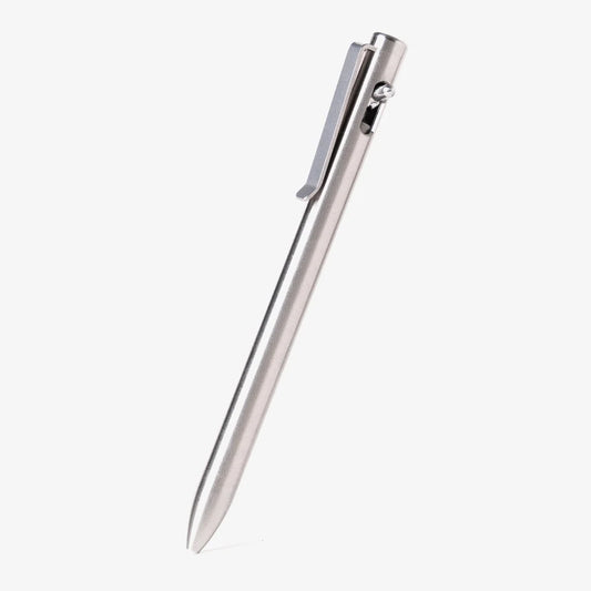 Tactile Turn Switch Titanium Rollerball Pen