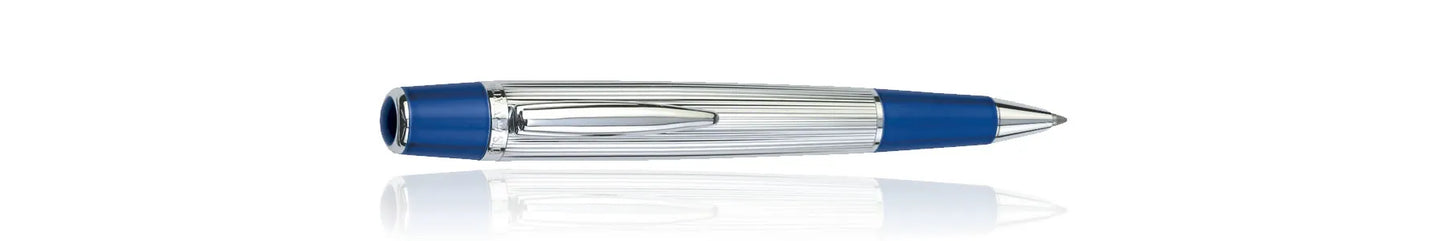 Waterford Marquis Arista Lined Navy Ballpoint Pen