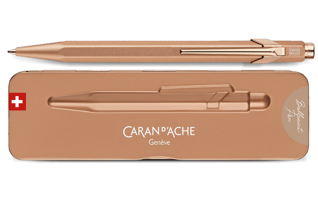 Ballpoint Pen 849™ Premium Brut Rose with Slimpack