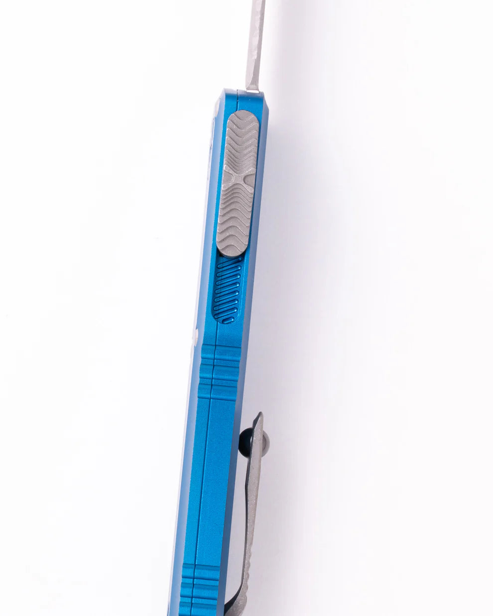 Microtech Hera II Mini D/E Serrated Blue Out the Front Knife