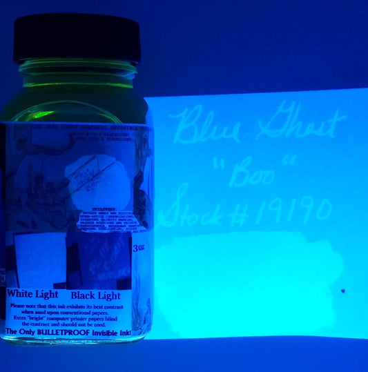 Noodler's Blue Ghost 3oz.  Boo!!