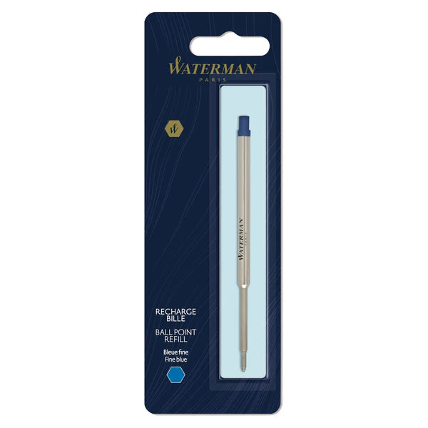 Waterman Blue Fine Ballpoint Pen Refill
