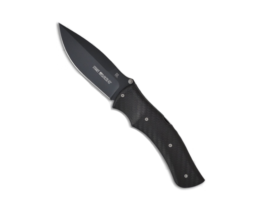 Viper Start Carbon Fiber Black D2 Blade Backlock Folding Knife