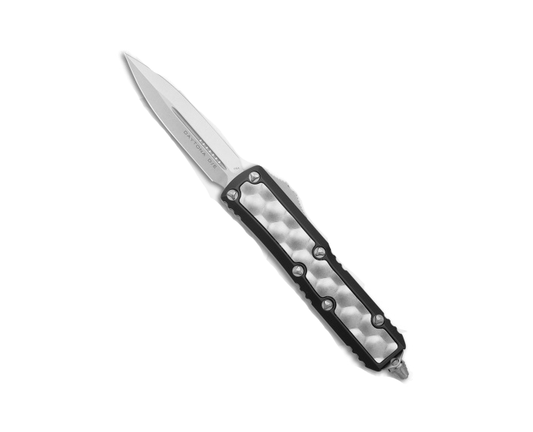 Microtech Daytona Signature Series Bubble Inlay Stonewash Standard Out the Front Knife