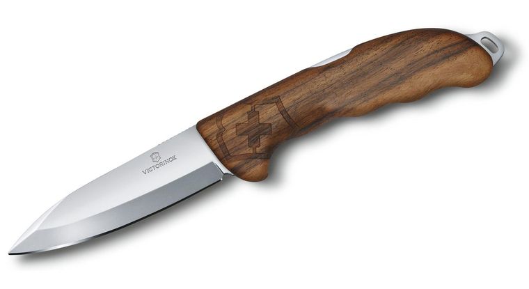 Swiss Army Victorinox Hunter Pro Wood Lockback Folding Knife w