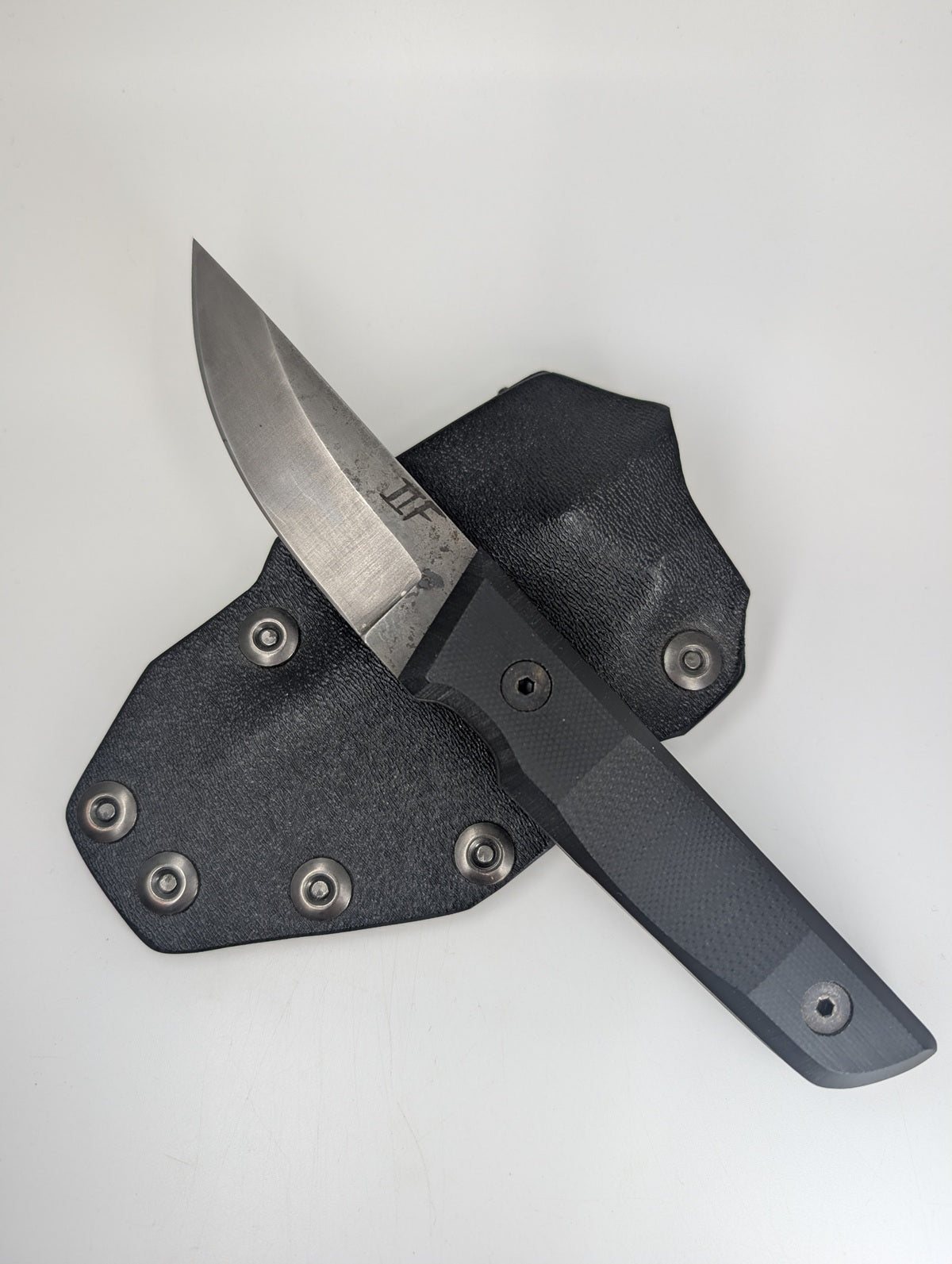*Consignment* 2 Feathers x SEI Mini Workhorse Fixed Blade Knife