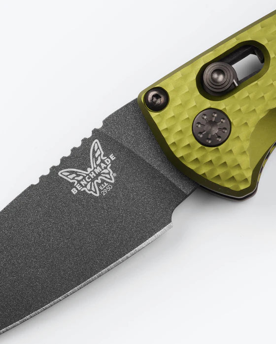 Benchmade Partial Immunity Woodland Green Auto Folding Knife