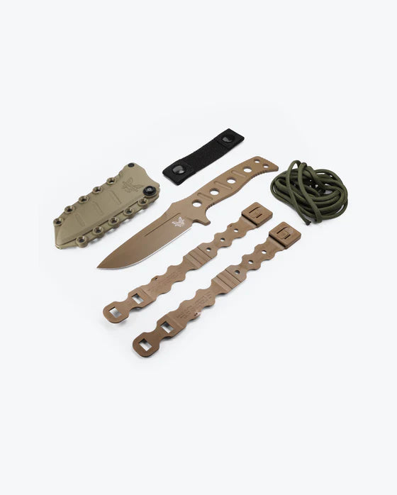 Benchmade Fixed Adamas OD Parachord Drop Point Knife