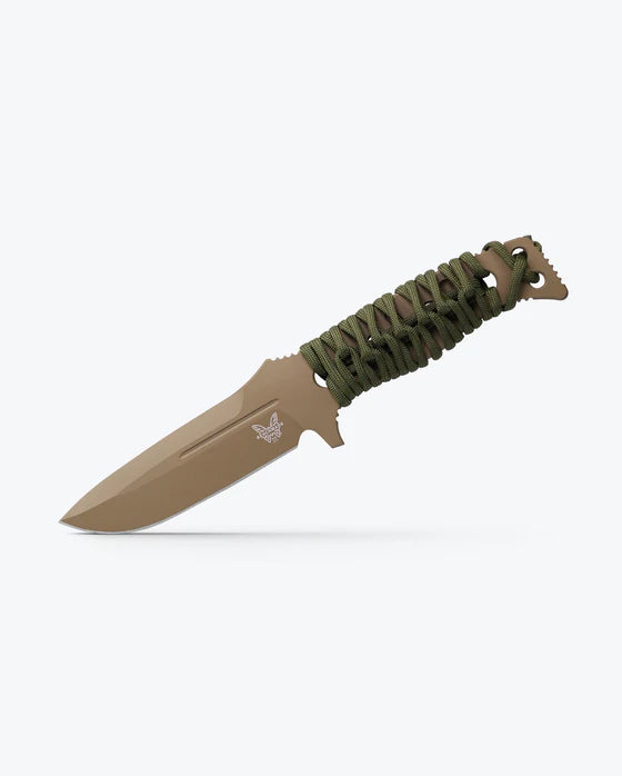 Benchmade Fixed Adamas OD Parachord Drop Point Knife
