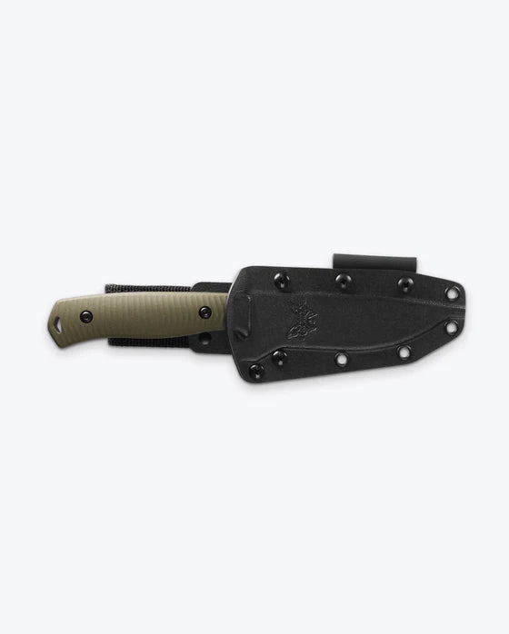 Benchmade Anonimus OD Green G10 Handle Fixed Blade Knife