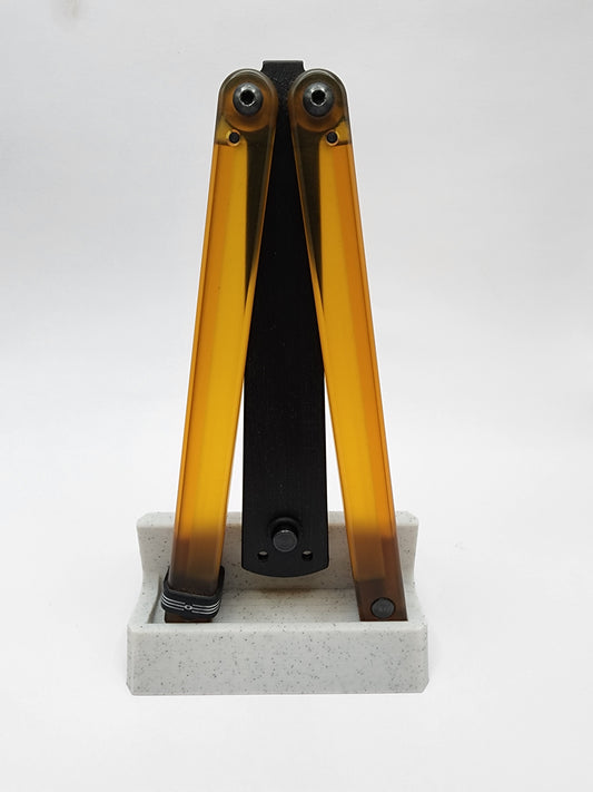 Consignment Squid Industries Squiddy-A (Amber) Trainer Balisong