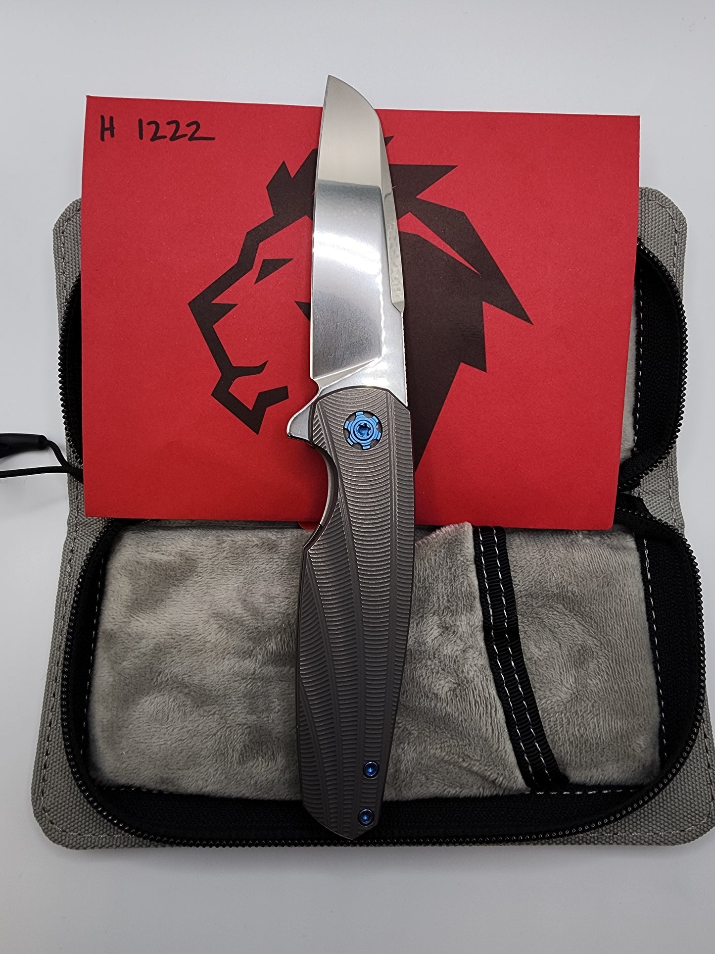 Holt Bladeworks Haptic H1222 Titanium Folding Knife