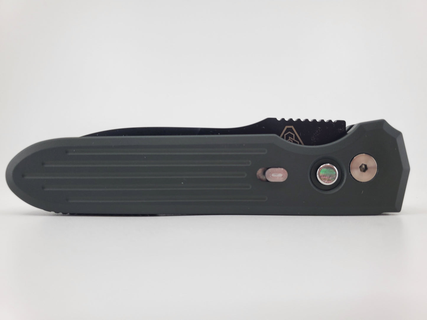 Protech Blade West 2024 Green PDW Invictus Auto Folding Knife