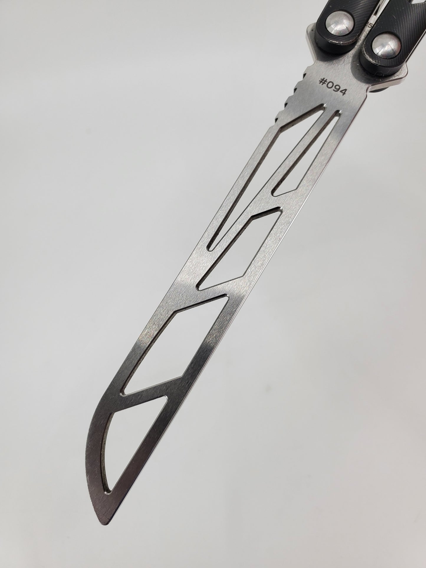 *Consignment* Squid Industries Tsunami Black Balisong Trainer