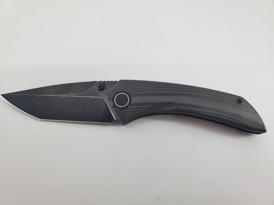 Poikilo EDC Tuna Black Framelock Folding Knife