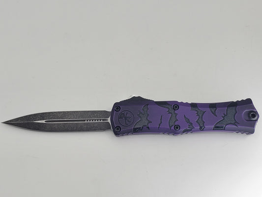 Microtech Hera II Mini Halloween Special "Bats" Out the Front Knife