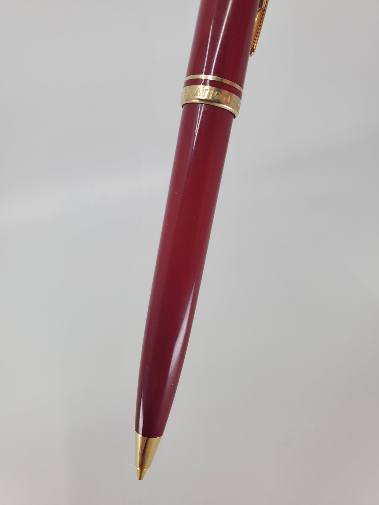 *Consignment* Montblanc MB Generations Red Fineliner Rollerball and Mechanical Pencil Set