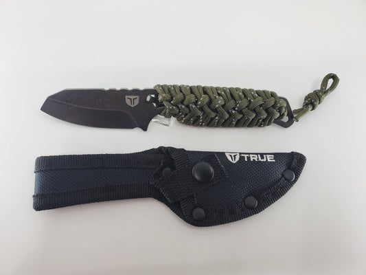 True Nekkid Full Tang Stainless Steel Blade w/ Nylon Sheath