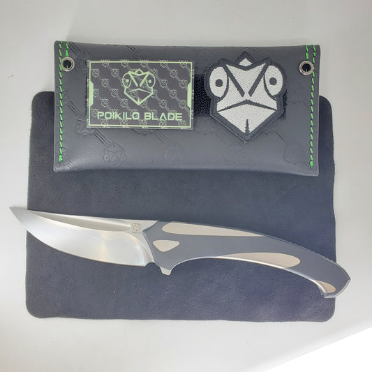 Poikilo Blades Bio Orca M398 Linerlock Folding Knife