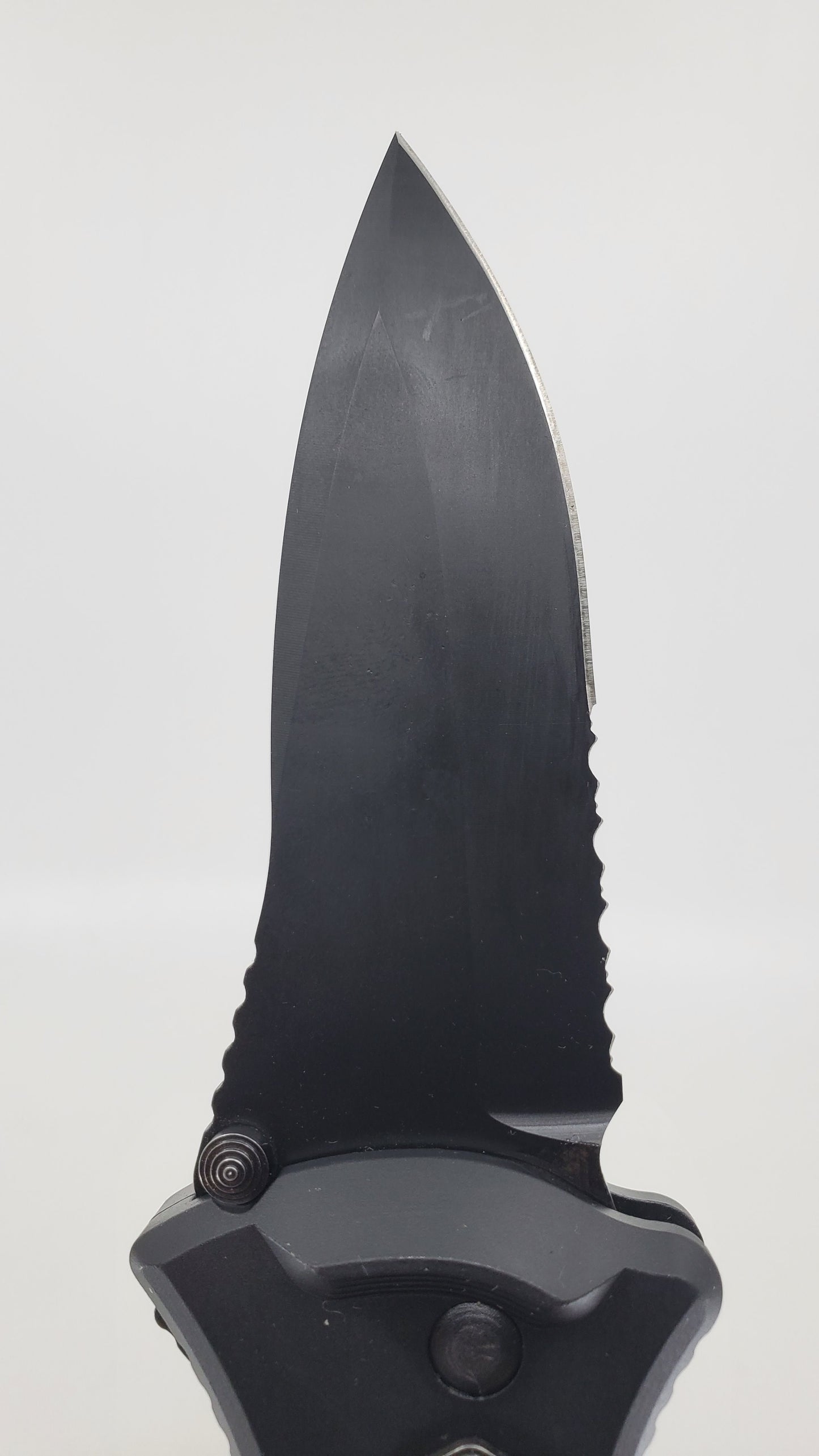 *Consignment* Duane Dieter Close Quarters Defense Special Operations Partial Serrated Buttonlock Folding Knife