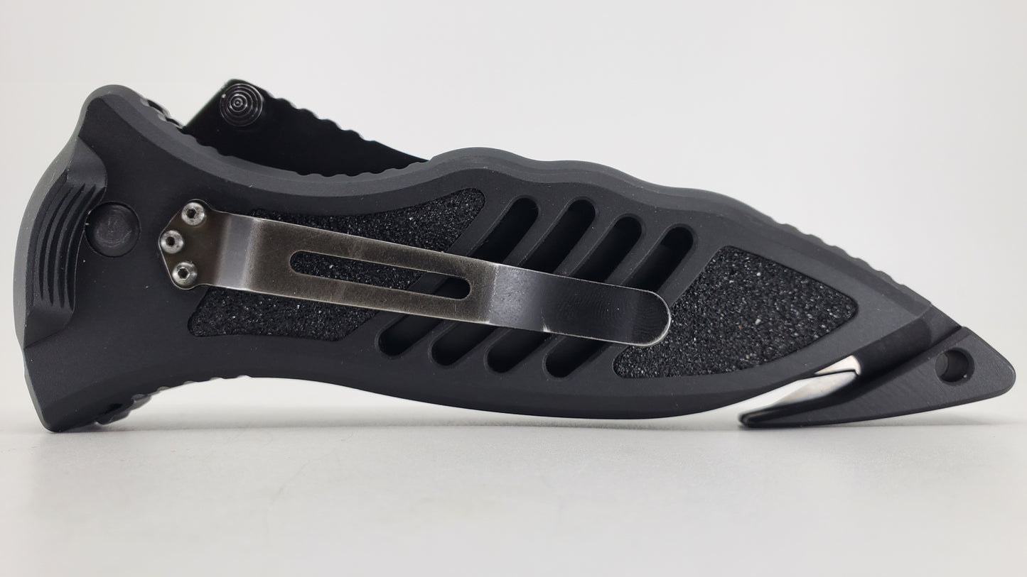 *Consignment* Duane Dieter Close Quarters Defense Special Operations Partial Serrated Buttonlock Folding Knife