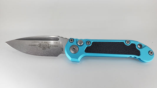 Microtech L.U.D.T. S/E Gen III Turquoise Auto Folding Knife