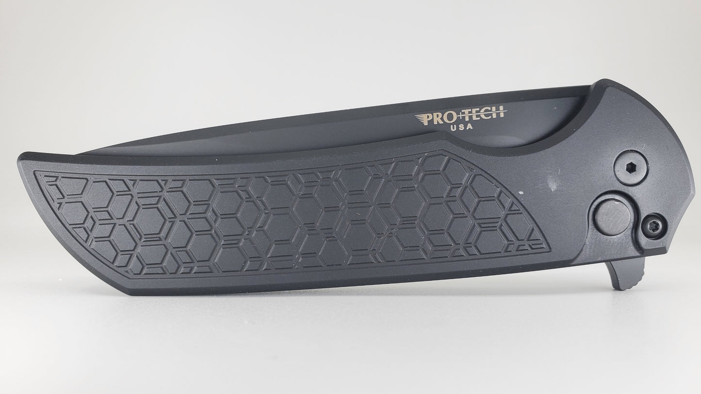 Protech Gridlock Mordax DLC Black Magnacut Buttonlock Folding Knife