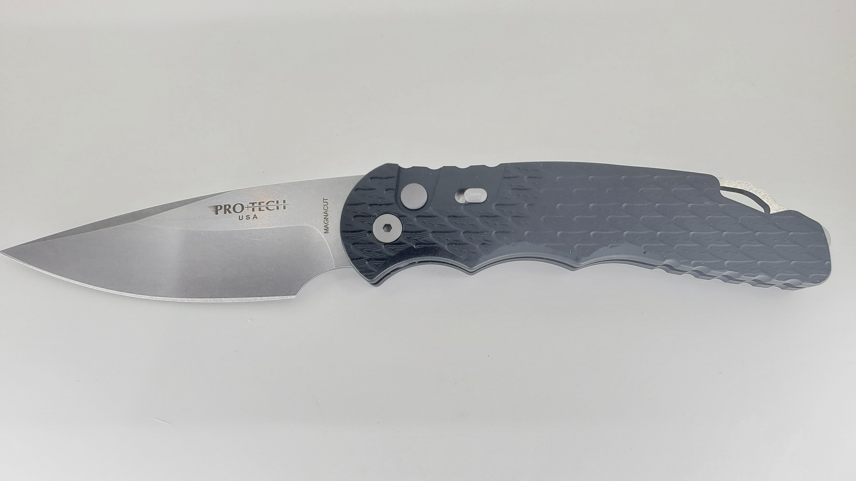 Protech Tactical Response 4 Feather Handle Magnacut Locking Auto Foldi ...