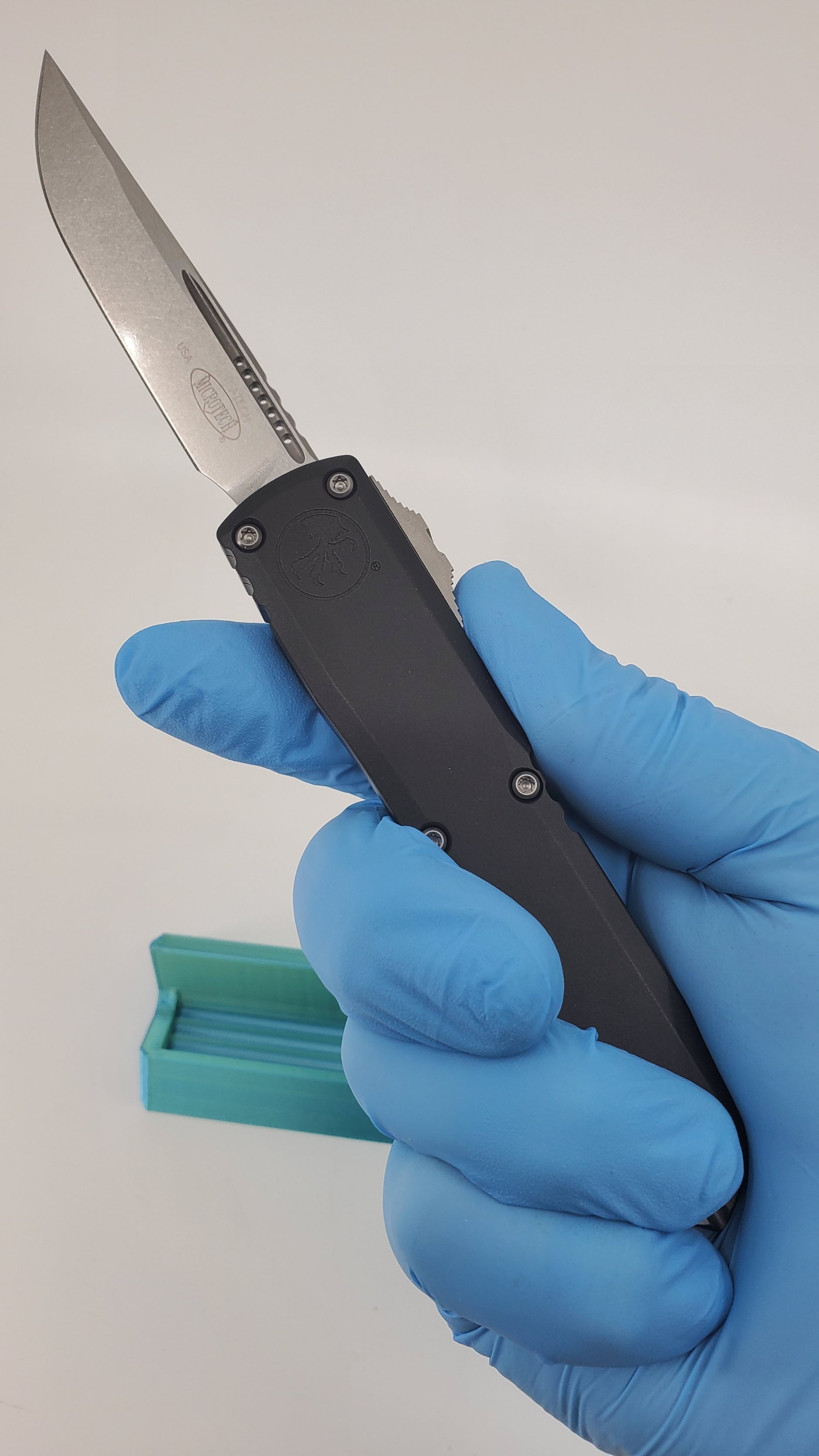Microtech Zero Microtech Ultratech ZBT S/E Zero Blade Tolerance Action Out the Front ...