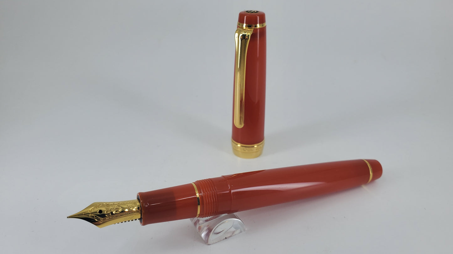 Sailor Professional Gear Slim Fire Fountain Pen 14k Gold Nib