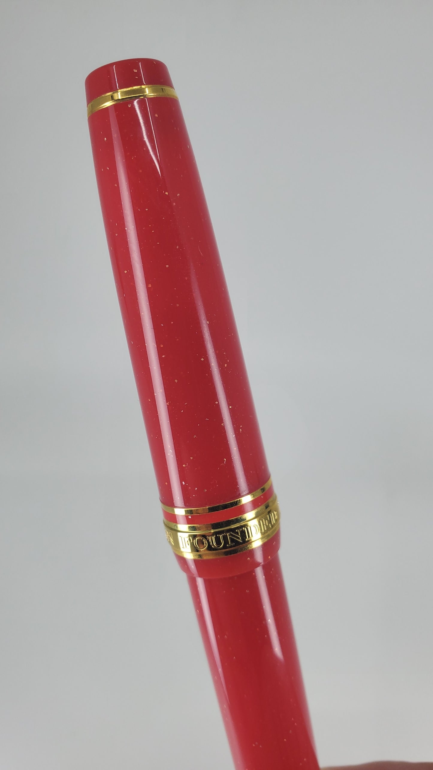 Sailor Shikiori Fairy Tale Ruby Red Fountain Pen 14k Gold Medium Fine Nib