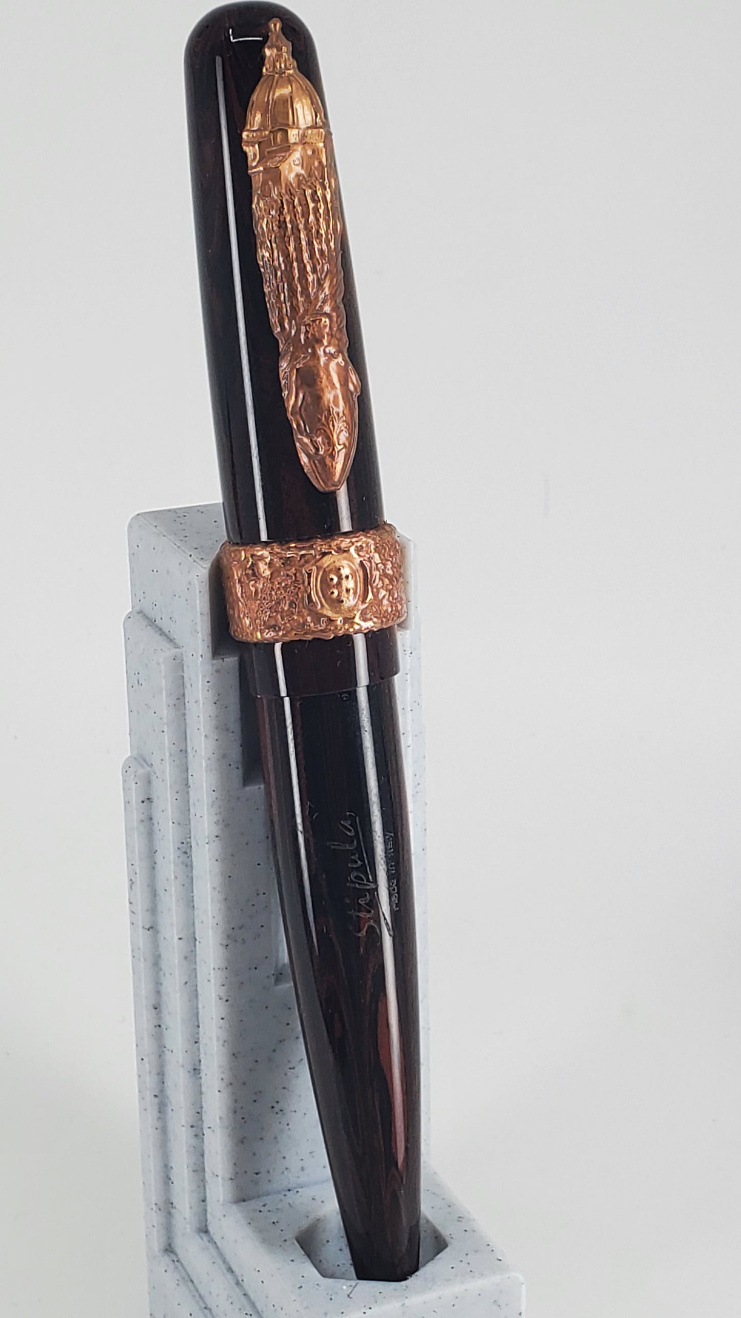 Stipula Tuscany Dreams Brown Ballpoint Pen