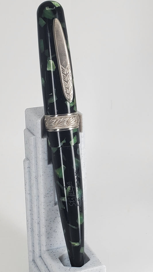 Stipula Etruria Magnifica Lucens Green Ballpoint Pen