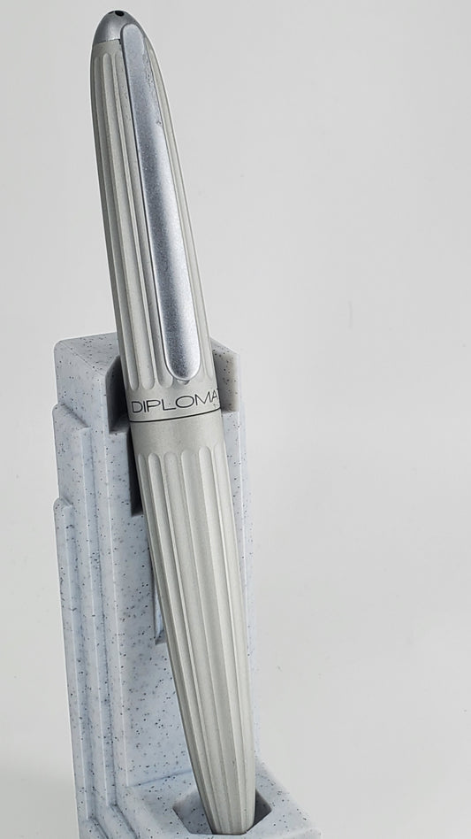 Diplomat Aero Silver Ballpoint Pen