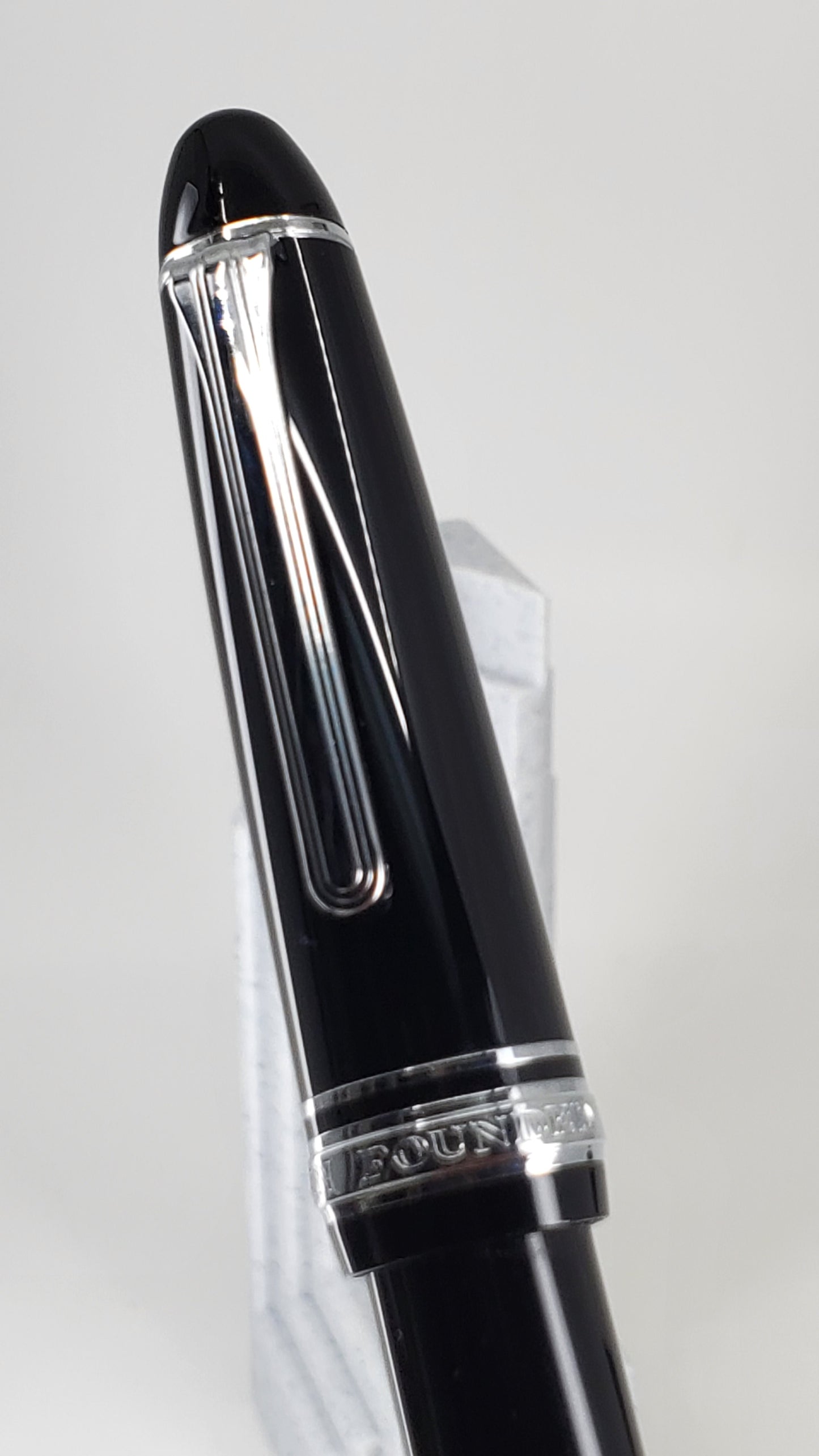 Sailor 1911L Black w/ Silver Ballpoint Pen